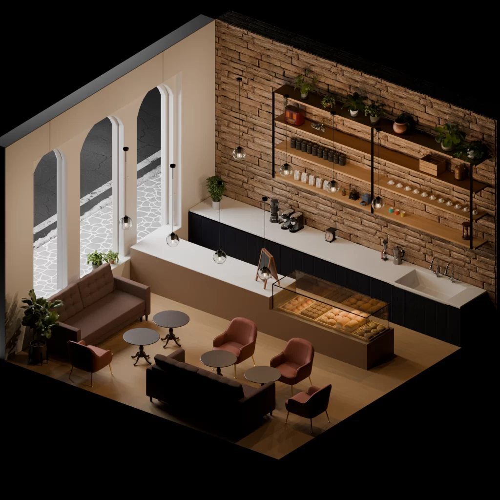 アイソメトリック図